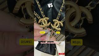 Real Vs Fake Chanel 25 Hobo Bag Comparisonshorts chanel  bag