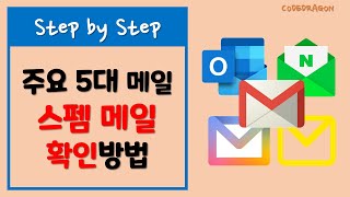 주요 5대 이메일에서 스팸 메일 스펨 메일(Spam Mail)확인하는 방법 - Daum 메일, Naver 메일, Google 지메일, Microsoft 핫메일, Kakao 메일 screenshot 2