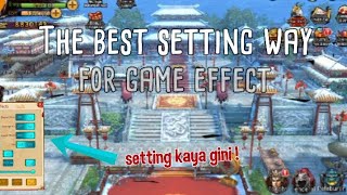The Best Setting untuk efek game (for game effect) - Kingdom Warriors screenshot 4
