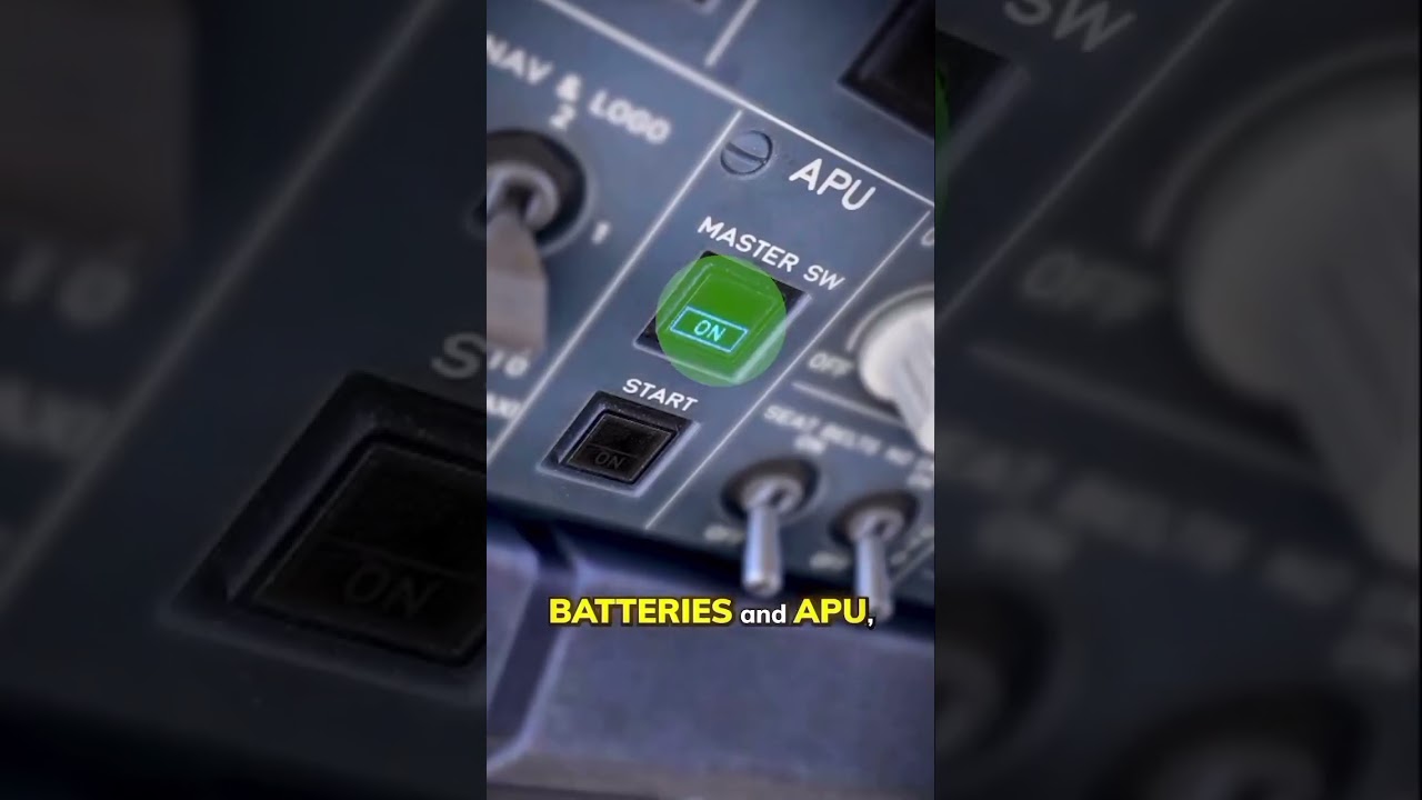 How Start the aircraft engine ✈️