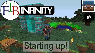 Minecraft FTB Infinity 01 - Starting up