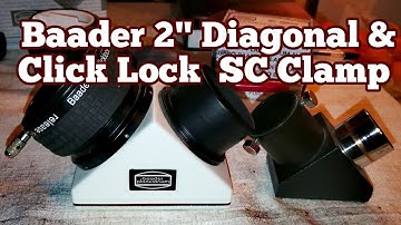 Baader 2" Star Diagonal & Click Lock Eyepiece Holder
