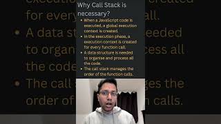 Why Call Stack is necessary | Clip #8 | Understanding Call Stack | Core JavaScript