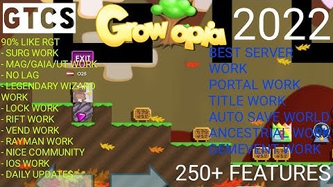 BEST GROWTOPIA PRIVATE SERVER 2022 | ✅ LIKE RGT | BEST SERVER ✅ | GTCS