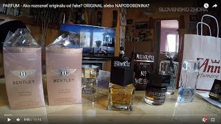 PARFUM - Ako rozoznať originál od fake? NAPODOBENINA alebo ORIGINAL? Real vs Fake