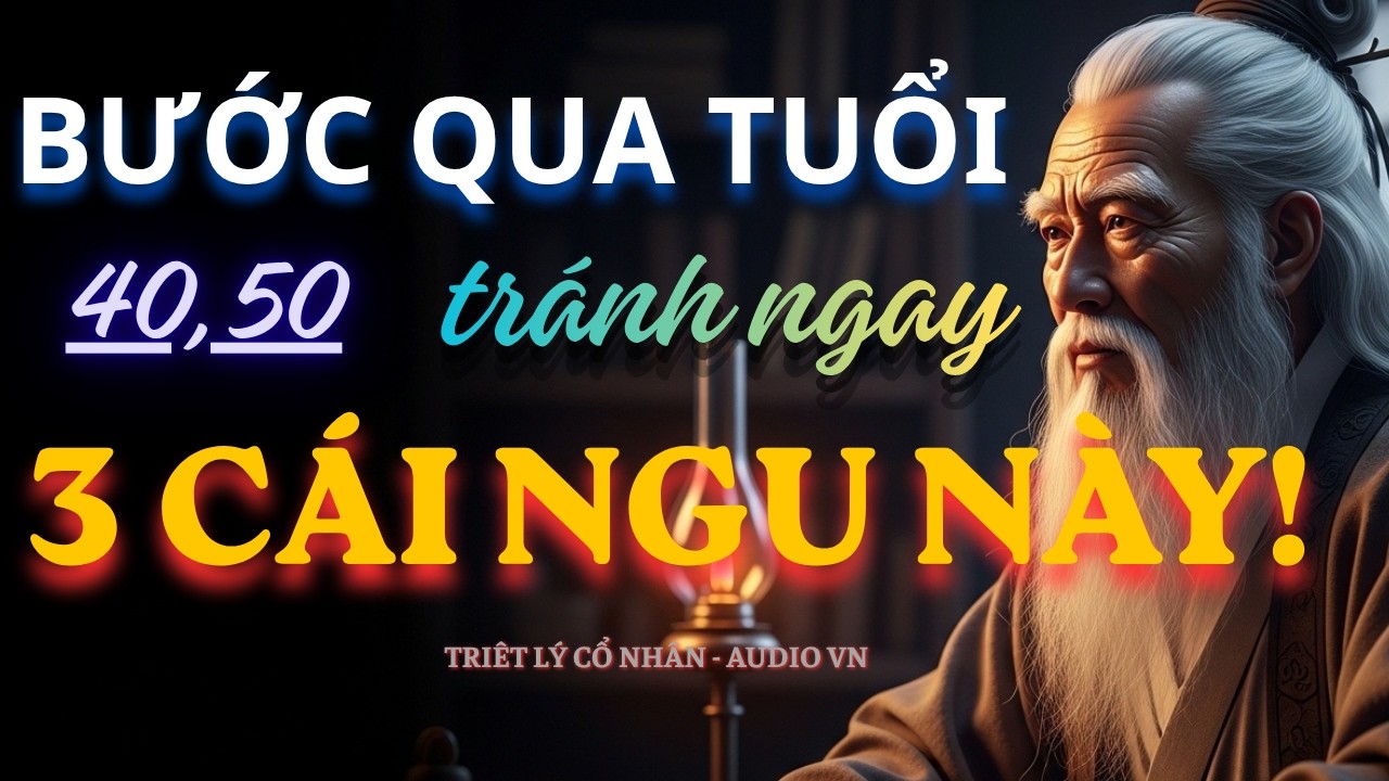 Cổ Nhân Dạy: 3 Cái Ngu Nhất Đốt Sạch Tuổi Thọ Khi Bước Qua Tuổi 40, 50 ...