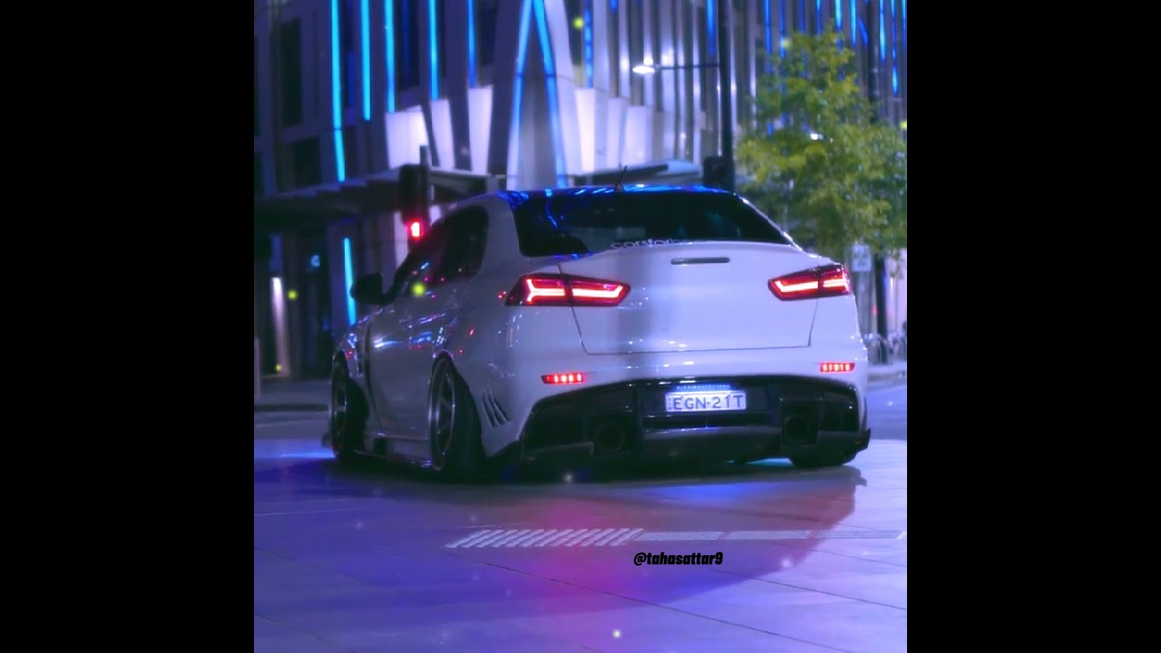 Mitsubishi Lancer evo x edited video  