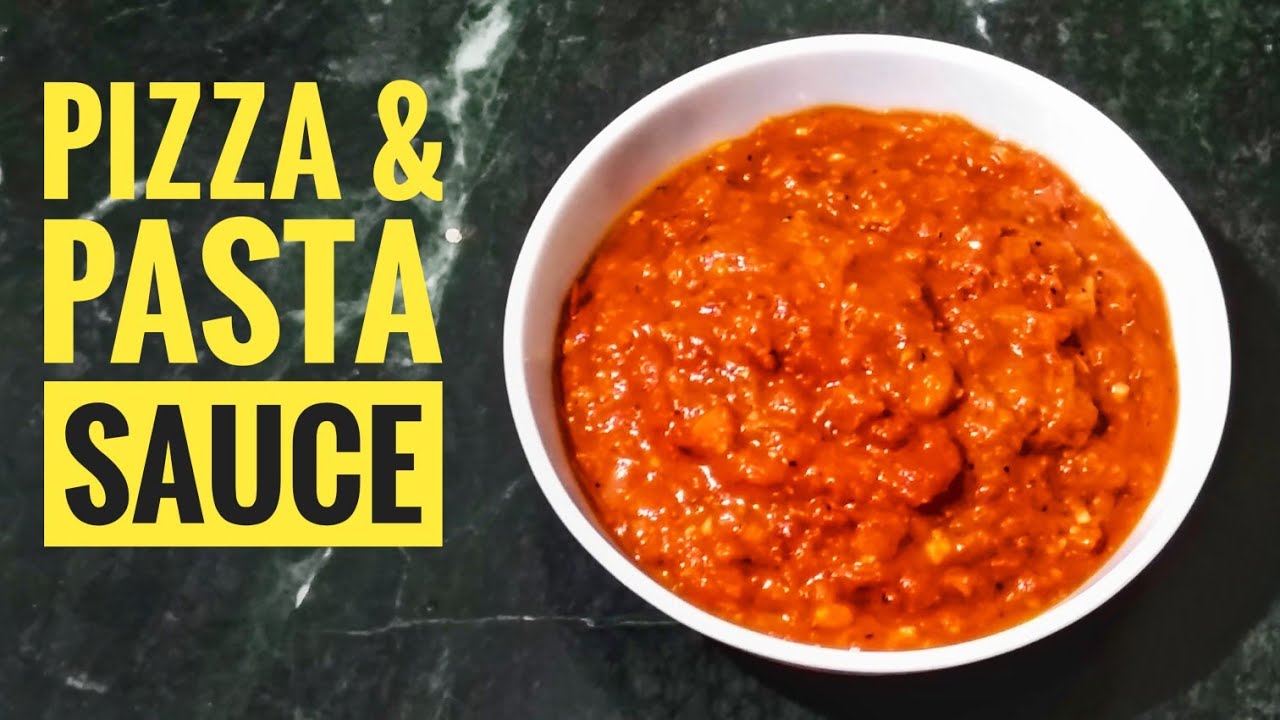 Pizza/Pasta Sauce// How to make Pizza/ Pasta sauce at home in Lockdown