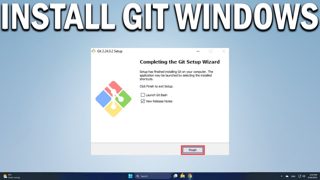 How To install Git on Windows 10 & 11 - YouTube