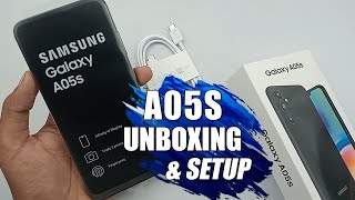Samsung Galaxy A05s Unboxing & Setup HandsOn