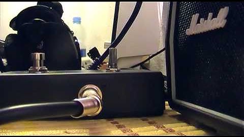 MARSHALL MS-2 MOD + SELF MADE BOOST PEDAL