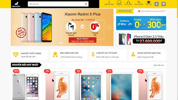 Theme siêu thị điện thoại, điện tử, điện máy giống Thế giới di động – Website WordPress (full code)