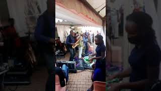 Teri mubi performance afrigo band ft Dr Jose chameleon#saidi kasule the tenor saxaphonist