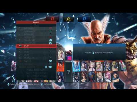 tofu Furnace Parcel TEKKEN 7 - Controller Settings in Character Select Screen - YouTube