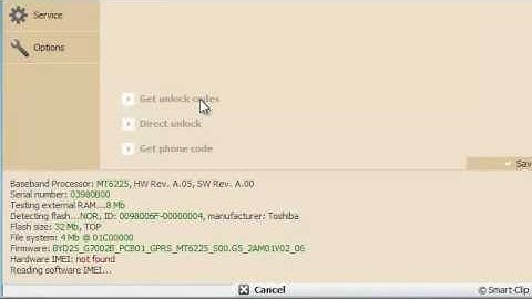 Video tutorial for the unlock operation of Huawei G7002