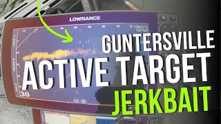 Active Target and Jerkbait on Guntersville