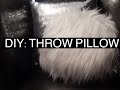 DIY Fur Throw Pillow DIY Fur Throw Pillow