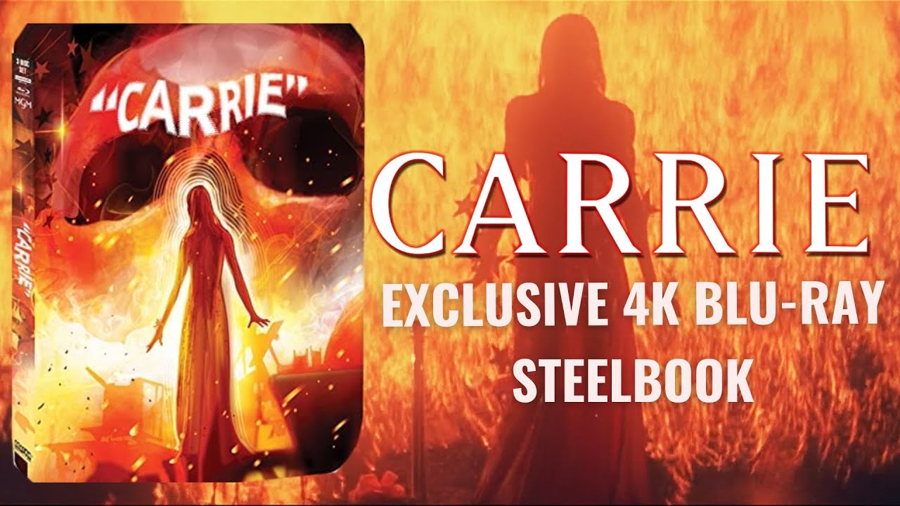 Carrie 4K Blu-ray (SteelBook)