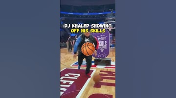 DJ Khaled showing his basketball skills! #shorts #djkhaled #rap #music