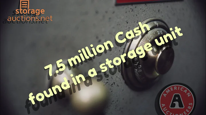 Stacks of Cash 7.5 Million dollars found in a stor...