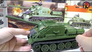 СУ-85 от World of Tanks и COBI - Военная Академия, выпуск #24 СУ-85 от World of Tanks и COBI - Военная Академия, выпуск #24
