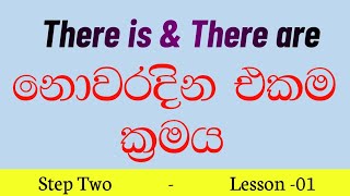 There is and There are | Spoken English in sinhala |