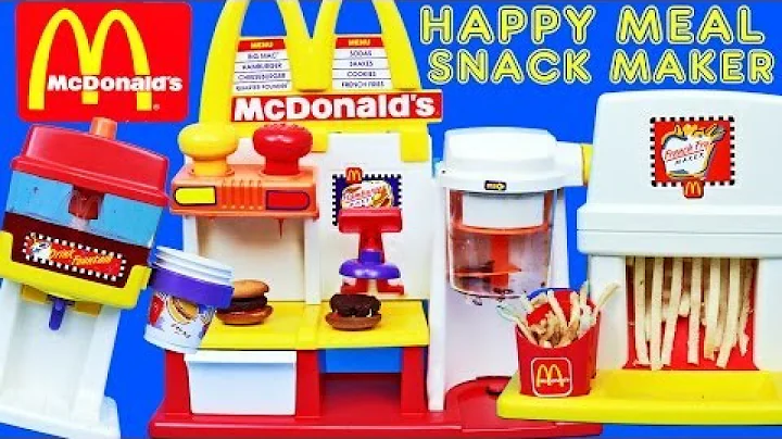 MEGA McDonalds Happy Meal Magic Snack Maker Set Ha...