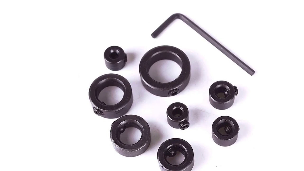 8 шт. 3-16 мм деревообрабатывающий буровой локатор буровое долото глубина стопа воротники