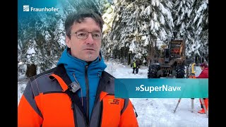 »SuperNav« - Positionsbestimmung von Forstmaschinen