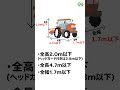 トラクターで公道を走る時に気をつけたい車体サイズ #shorts