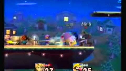 SSBB Me vs a Level 9 CPU with no Items battle 15