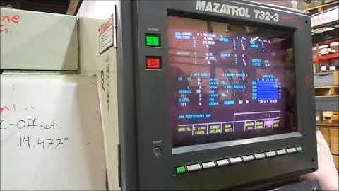 Mazak SQT 15 CNC Turninig Center
