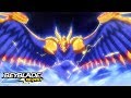 Beyblade burst pisode 8 un adversaire puissant  hyper horusood