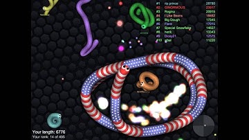 Playing Slither.io-A.I Mode