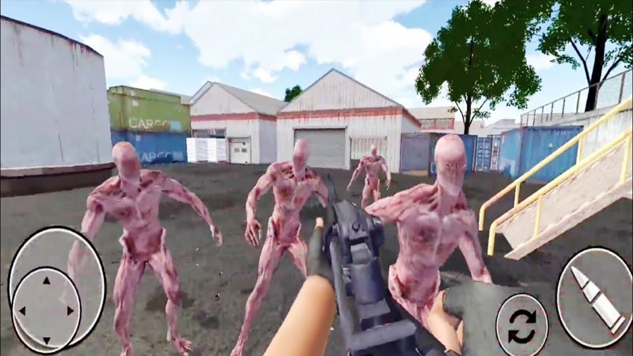 ZOMBIE EVIL KILL 4 - DEAD CITY ANDROID GAMEPLAY