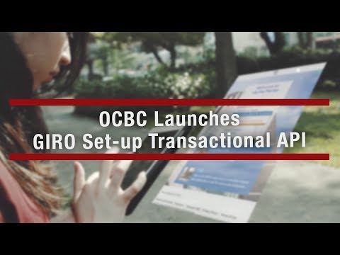 OCBC Bank is first bank in Singapore to launch GIRO set-up transactional API