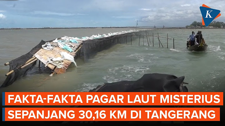 Pagar Misterius 30,16 Km di Laut Tangerang, Apa Saja yang Sudah Terungkap?