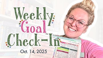 How I Review My Goals Every Week | Tuesday Goal Check In | Goal Setting progress