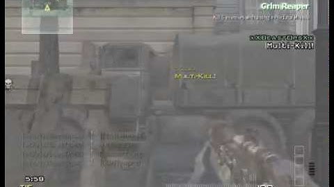 MW3 PREDATOR MISSILE 5 MAN KILL