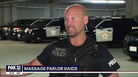 Video captures the moment Aurora police raid massage parlor for prostitution - DayDayNews