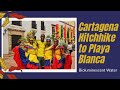 Cartagena Hitchhike to Playa Blanca| Bioluminescent Beach| Colombia Day-Trip| Story Time Saturday