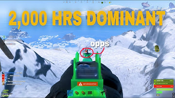 rust but everyone was afraid to raid us online