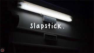 Video thumbnail of "Foxing - Slapstick (Lyrics)"