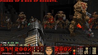 Doom II: Sunder - Map 18 (The Singing Void) UV-Max in 21:13 [TAS]