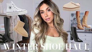 Winter Shoe Haul 2024 | Uggs, Sneakers, Boots