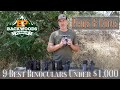 Best Binoculars Under $1000 - Pros and Cons of Each