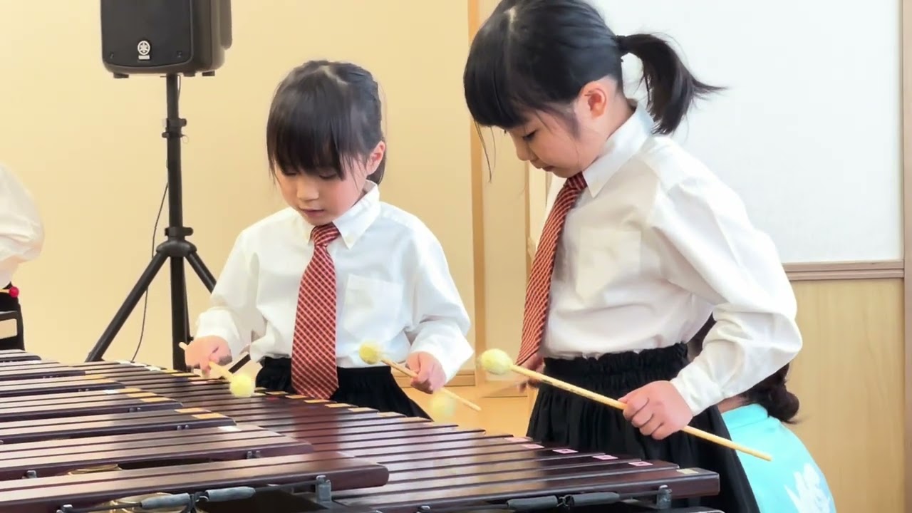さくら組　合奏　にじいろ　袖ケ江みなとこども園