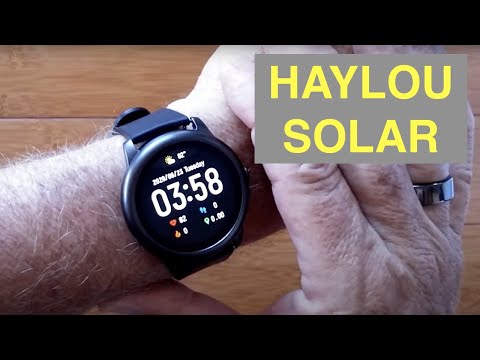 XIAOMI YOUPIN HAYLOU SOLAR (LS05) IP68 Waterproof Sports Fitness Smartwatch: Unboxing and 1st Look