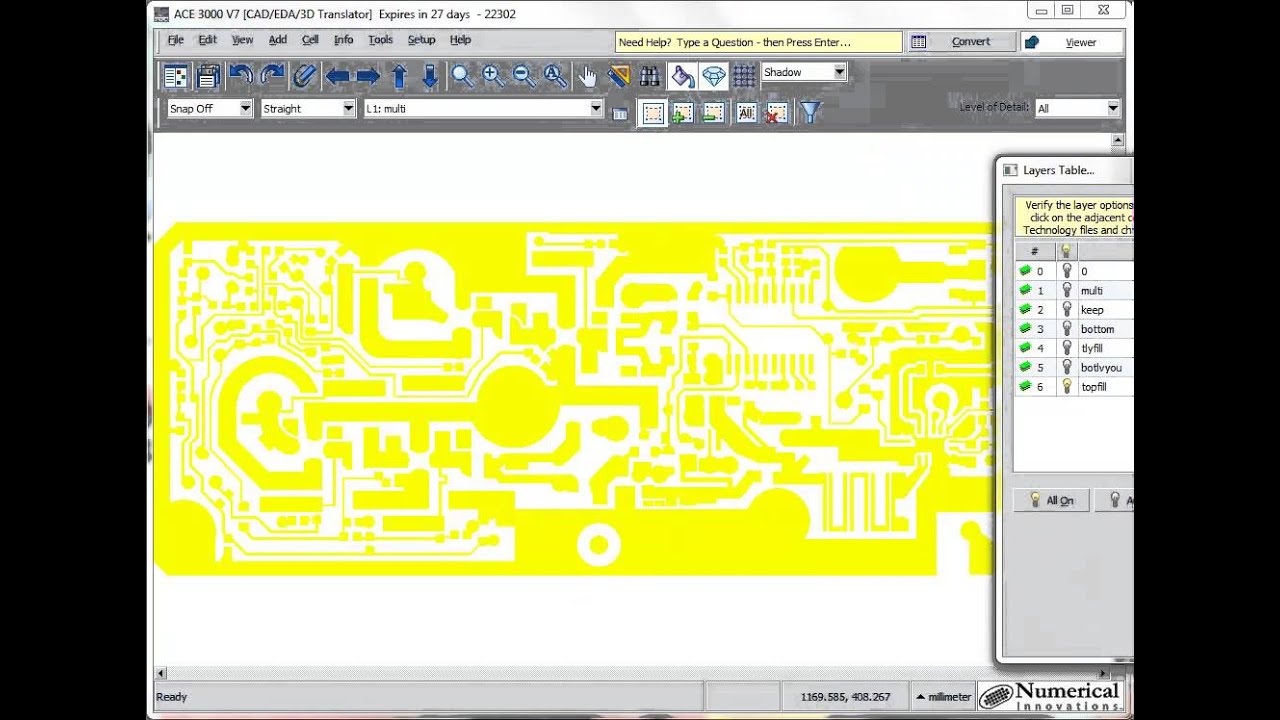 Download DXF to Gerber Conversion with AutoCAD Solid Hatch - YouTube