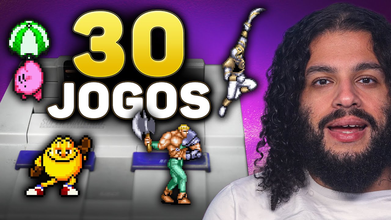 30 CLÁSSICOS e IGNORADOS do SNES para CORRER ou CURTIR